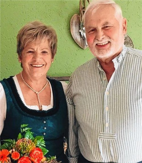 Mina und Benno Bichler – ein strahlendes Paar.