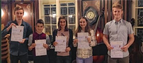 Musikschüler: Prüfungen abgelegt