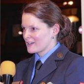 Sie brennt für ihr neues Amt