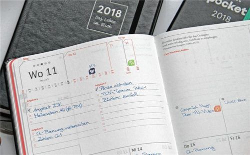 Oft hilft das Aufschreiben der guten Vorsätze dabei, Fortschritte zu erkennen beziehungsweise sich Misserfolge auch einmal einzugestehen. Foto  djd/Weekview