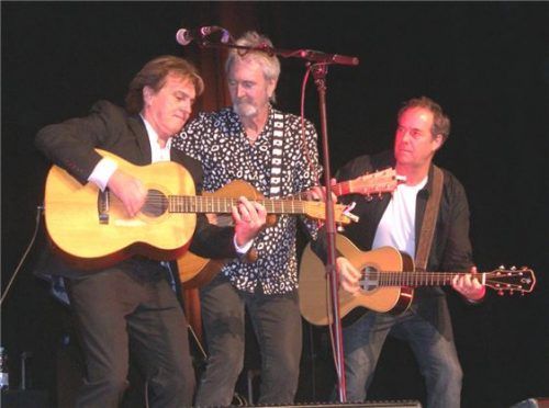 Peter Howarth, Pete Lincoln und Mick Wilson begeisterten das Publikum. Foto auer
