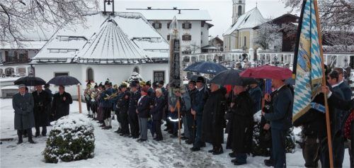 Reit im Winkl gedenkt der Opfer von Krieg und Gewalt