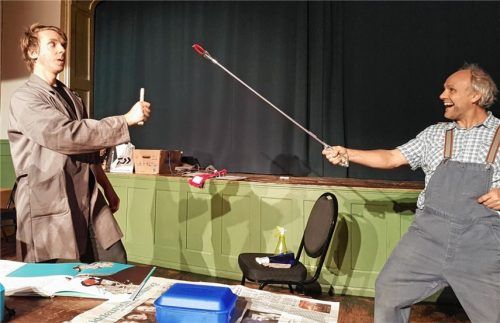 Rigol & Torf geraten in eine mitreißende Piratengeschichte. Foto re