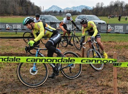 Robert Gorgos (links) siegte in der Klasse Master 2 und Sandro Cramer (beide RSV Rosenheim), hier an zweiter Stelle, wurde am Ende Dritter.
