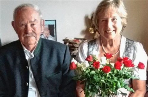 Rosa und Konrad Liebscher gaben sich vor 50 Jahren das Jawort. Foto Greiner