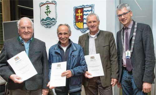 Schon seit vielen Jahren im Dienste der Gemeinde Bernau