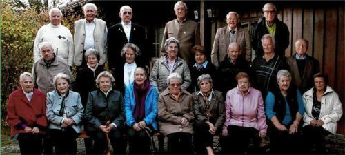 Schülertreffen des Jahrgangs 1936/1937 in Bruckmühl