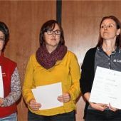 Urkunden und Gewinne für die Teilnehmer des ersten Kolbermoorer Stadtradelns