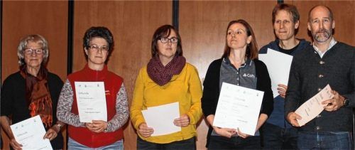 Urkunden und Gewinne für die Teilnehmer des ersten Kolbermoorer Stadtradelns