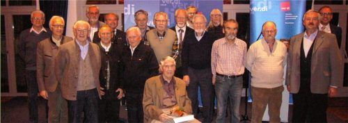 Verdi ehrt langjährige Mitglieder