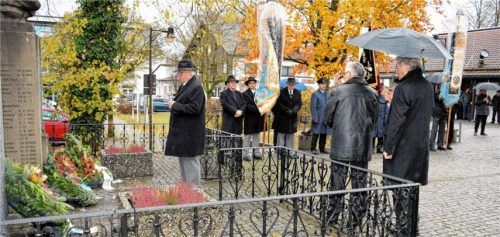 Volkstrauertag ein Tag „gegen das Vergessen“