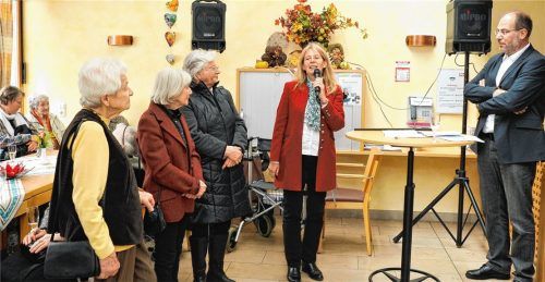 Vom Erfolg des Konzeptes überzeugt: Bürgermeisterin Doris Laban mit dem Ersten Vorstand des Trägervereins Katharinenheim e.V, Emmeram Aiblinger. Fotos Thomae