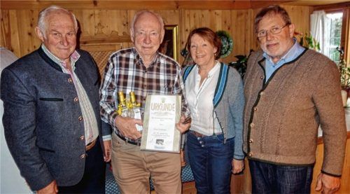 Vor Jahrzehnten den Samerberg als Wanderparadies entdeckt