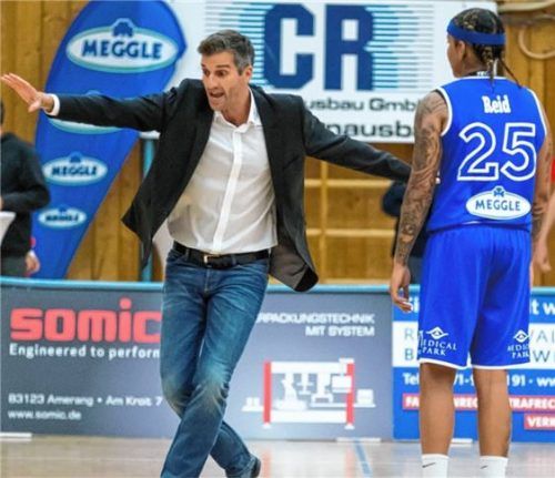 Wasserburgs Coach Georg Eichler setzte heute wieder auf Monique Reid, die im Eurocup nicht spielberechtigt ist. Foto Brei