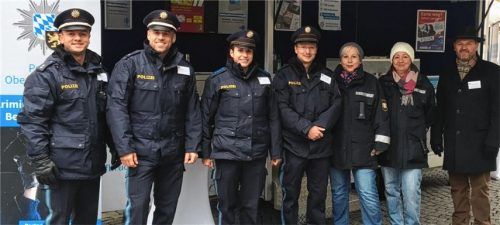 Wohnungseinbruch – Polizei und Sicherheitswacht informierten