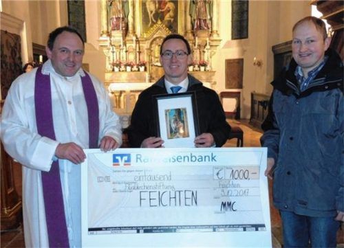 1000 Euro für die Sanierung des Turms