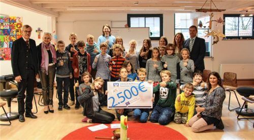 2500 Euro für die Sicherheit der Schüler