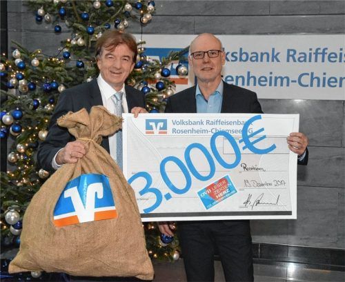3000 Euro von der VR-Bank
