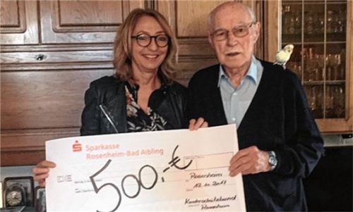 500 Euro für in Not geratene Kinder