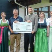 5000 Euro für das neue Sportheim