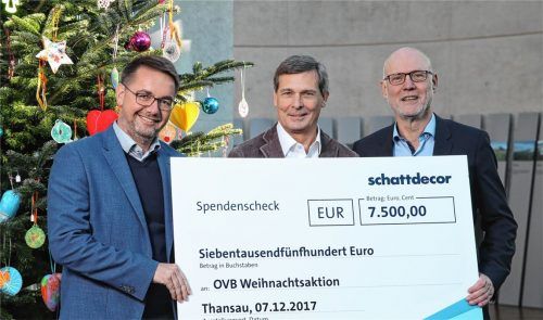 7500 Euro von der Schattdecor AG