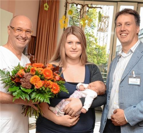 803 Kinder kamen 2016 in der Kreisklinik zur Welt.
