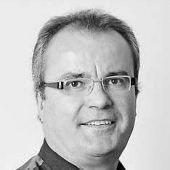 Flut von roten Linien