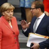 Die Kanzlerin und das unberechenbare Dreigestirn