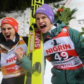 Als Favoriten zur Tournee