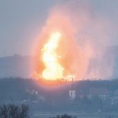 Explosion in Österreichs größtem Gasterminal