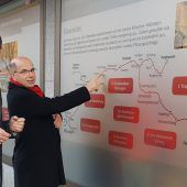 Mühldorfer Fenster informieren über Bahnausbau