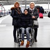 Stehen gelassen von der Bahn