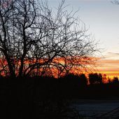 Beeindruckender Sonnenaufgang