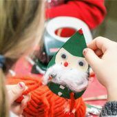 Weihnachtsbasteln für Kinder auf dem Christkindlmarkt
