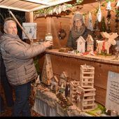 Christkindlmarkt  im Biergarten