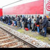 23 Migranten bei Güterzugkontrolle in Rosenheim aufgegriffen