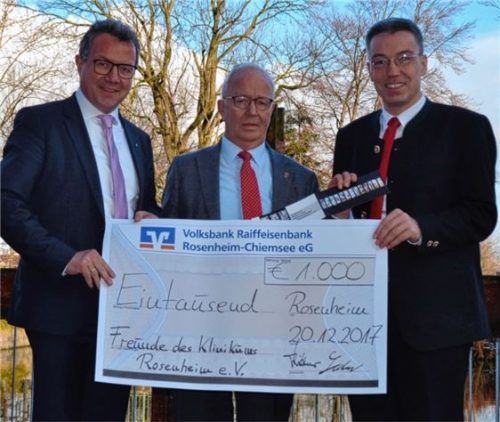 Abgeordnete spenden für Klinikkapelle