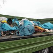 Acht Kubikmeter Müll entfernt