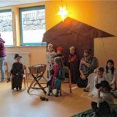 Adventsfeier im „Haus für Kinder“ mit Krippenspiel