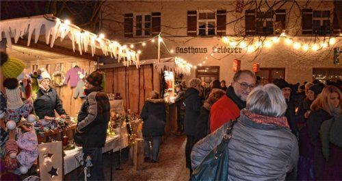 „Adventsgungl“ in Lohholz: Überaus gut besucht und ein voller Erfolg