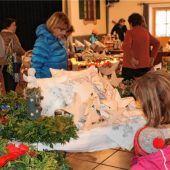 Adventsmarkt in der Lamstoahalle