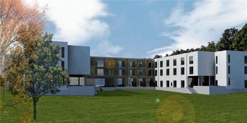 Diese Planvariante war beim Bauausschuss wegen des Flachdachs durchgefallen.