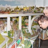 Bei den Modelleisenbahnern gibt es viel zu sehen
