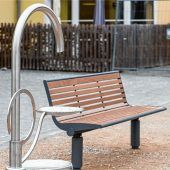 Blickfang am neuen Dorfplatz