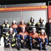 Bronze-Abzeichen für die neue Löschgruppe