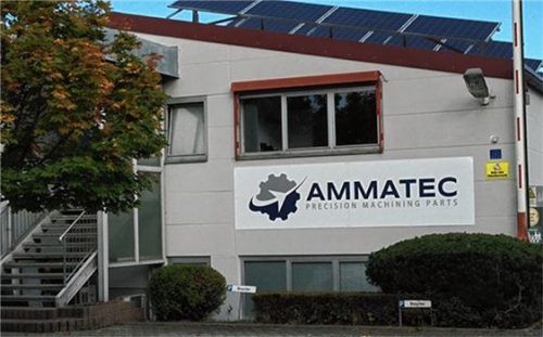 Hier fertigte AmMatec Teile für Triebwerke.