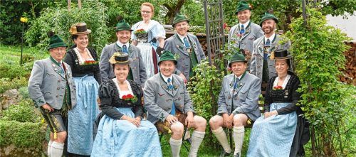 Der Festausschuss auf einen Blick.Foto re