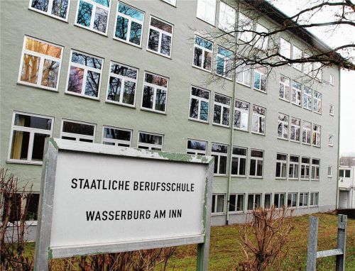 Die Berufsschule in Wasserburg wird in den nächsten vier Jahren saniert und erweitert.Foto Reisner