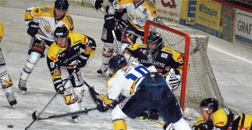 Die Eislöwen kämpften – und mussten trotzdem mit einer deutlichen Niederlage die Heimreise antreten. Der Auftritt macht aber Hoffnung auf eine Steigerung in den nächsten Wochen.Foto  Paolo del Grosso