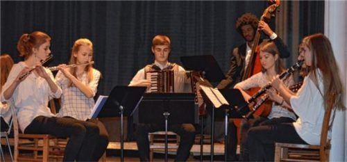 Die „Ferienmusi“ der Musikschule.Foto Sedlbauer